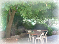 Photo de notre terrasse